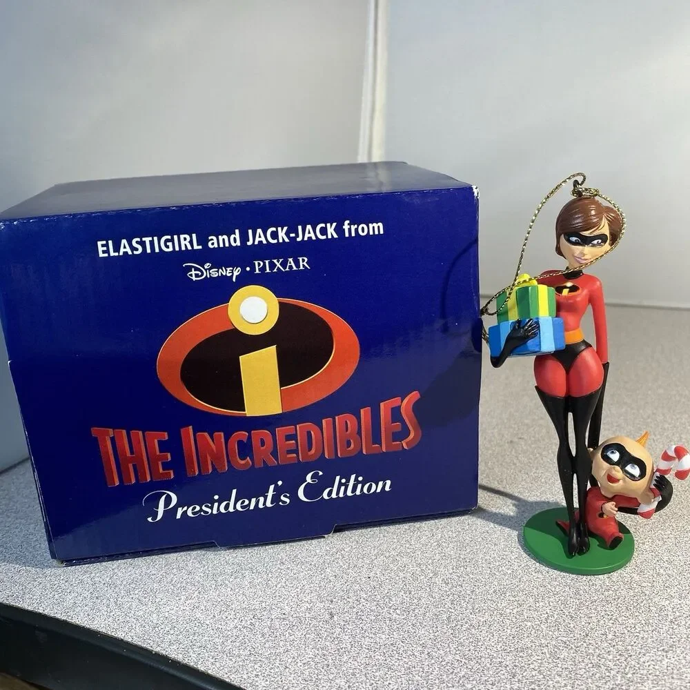 Grolier Disney Incredibles Elastigirl Jack-Jack President's Edition Ornament
